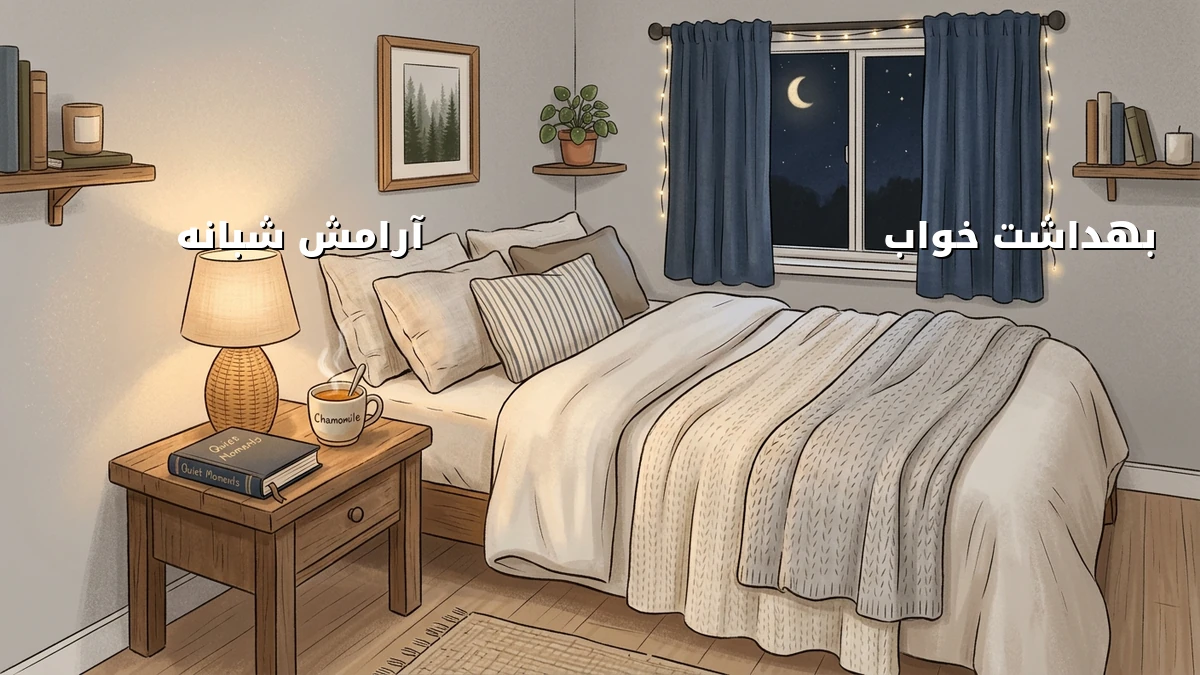 روتین خواب ساده برای مبتدیان